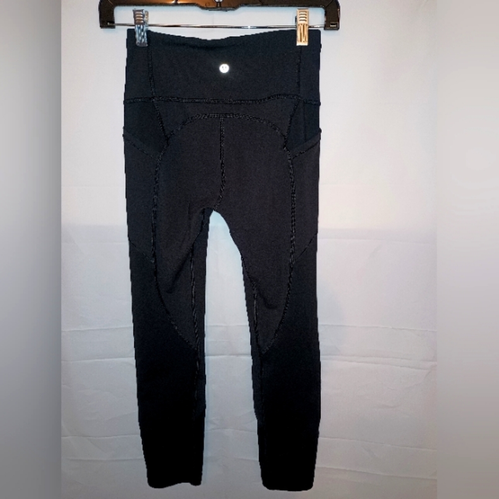 Lululemon all the right places crop ll 23" black